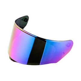 LS2 Assault/Rapid/Stream Pinlock Ready Outer Face Shield Street Motorcycle Helmet Accessories - Rainbow Iridium/One Size