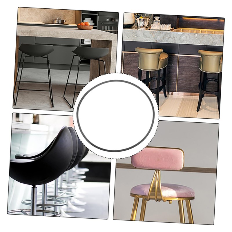 BESPORTBLE 3pcs Rubber Bar Stool Base Protectors for Hardwood Floors