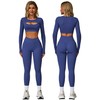 2 Piece Workout Sets for Women Seamless High Waist Leggings