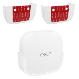 HOLACA Wall Mount Holder Bracket for EERO Pro 6E Tri-Band Mesh WiFi 6 System (2 Pack)
