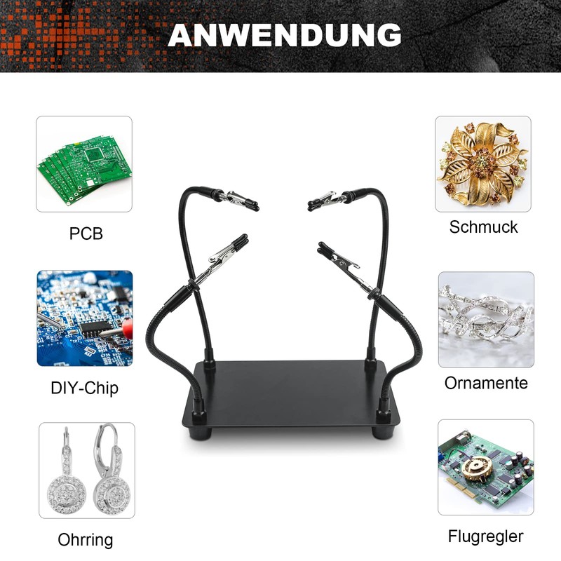 Third Hand Soldering, Model Making Accessories, tonhui Soldering PCB Holder