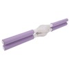 Yoga Pranayama Stick Purple Stainless Steel Correct Hunchback Open Shoulder