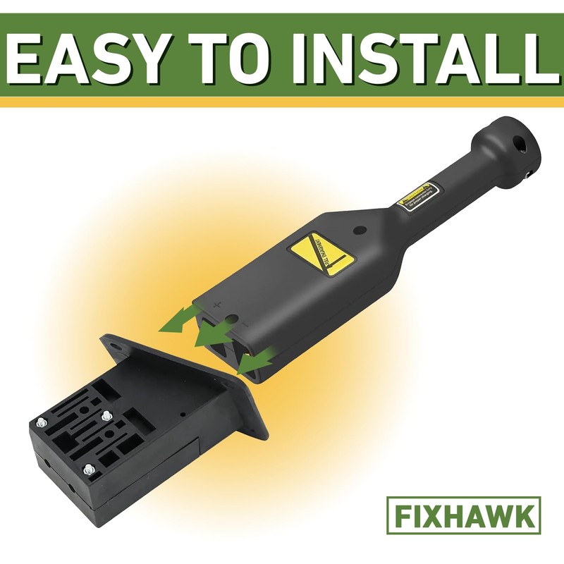 EZGO TXT 36V PowerWise Charger Receptacle and W/Handle Plug, Fit