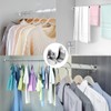 Stainless Steel U Shape Hardware Closet Pole Socket with Screws