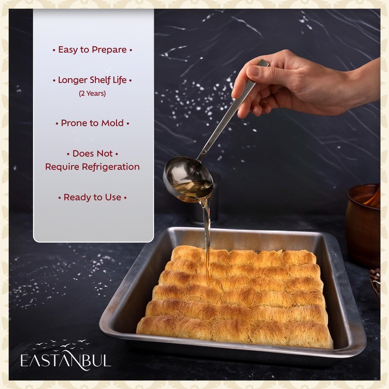 Eastanbul Kataifi Rolls Kataifi Shredded Fillo Dough (Syrup not included)