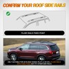 Nilight Roof Rack Cross Bars Fit for Honda Pilot 2016