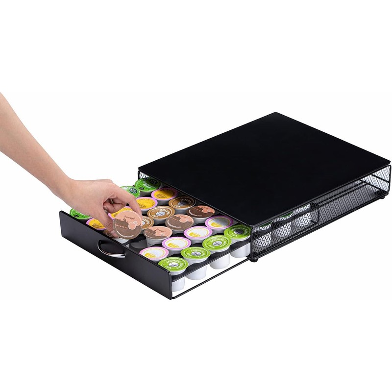 ZCDCP Coffee Pod Holder K Cup Holder Drawer Storage, Compatible