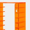 Acrylic Cassette Tape Storage Rack for 20 Cassettes - Color: