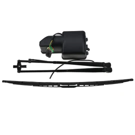 Solarhome 6679476 + 7324010 Wiper Motor Arm Blade Kit for Bobcat 751 753 763 773 863 864 873 883 963 T110 T140 T180 T190 T200 T250 T300 T320 S130 S150 S160 S175 S185 S205 Skid Steer
