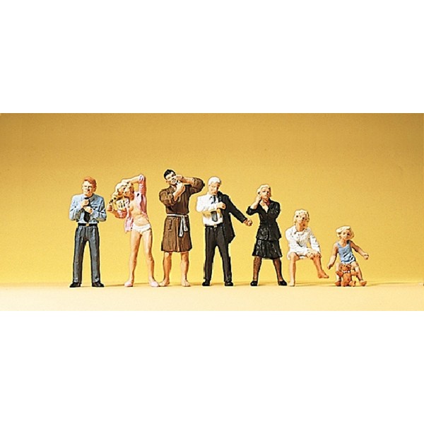 Preiser 1/87 th – pr10388 – Modelleisenbahnen – Familie auf