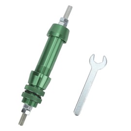 Bowfishing Reel Mount Aluminium Alloy Fly Fishing Reel Seat for Compound Recurve Bow Blackish Green