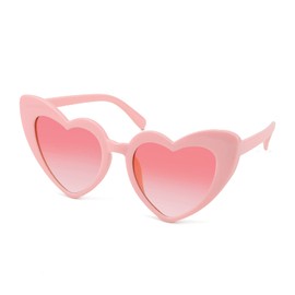 FEISEDY Heart Shaped Acetate Sunglasses Stylish Clout Eyewear Women Sun Glasses B2421