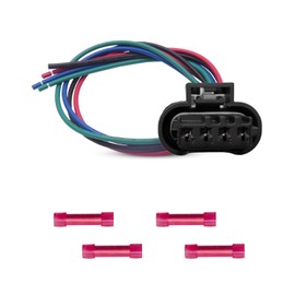 ULZOZN Active Air Dam Connector Plug Pigtail Wire Harness Fit for Ram 1500 2019-2024 Replace 42755381, Wiring Harness with Butt Connectors