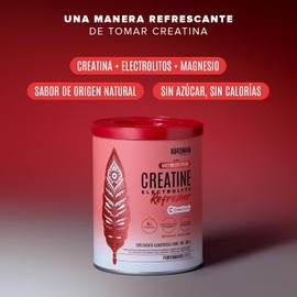 BIRDMAN Creatine Refresher Creatina Monohidratada con Electrolitos y Magnesio Sin Azúcar, Sin Calorías Vitaminas Sabor Sandía 30 Porciones 300g