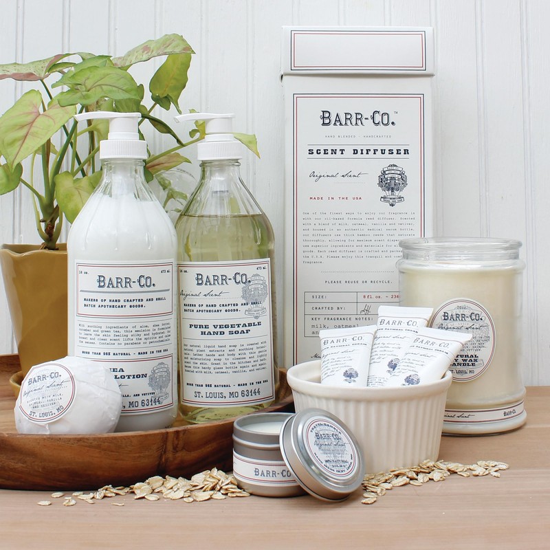 BARR-CO. Hand Soap – Natural Liquid Soap with Oat, Vanilla
