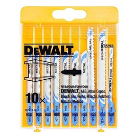 Dewalt DT2292-QZ Jigsaw Blade-Set for metal (10 Piece)