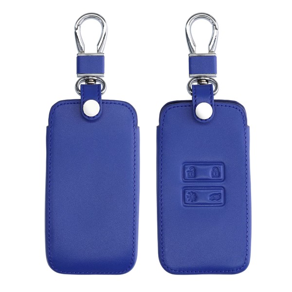 kwmobile Key Cover - Compatible with Renault 4-Tasten Smartkey Autoschlüssel