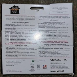 USi Electric MPC1165 Photoelectric Smoke and Fire Alarm