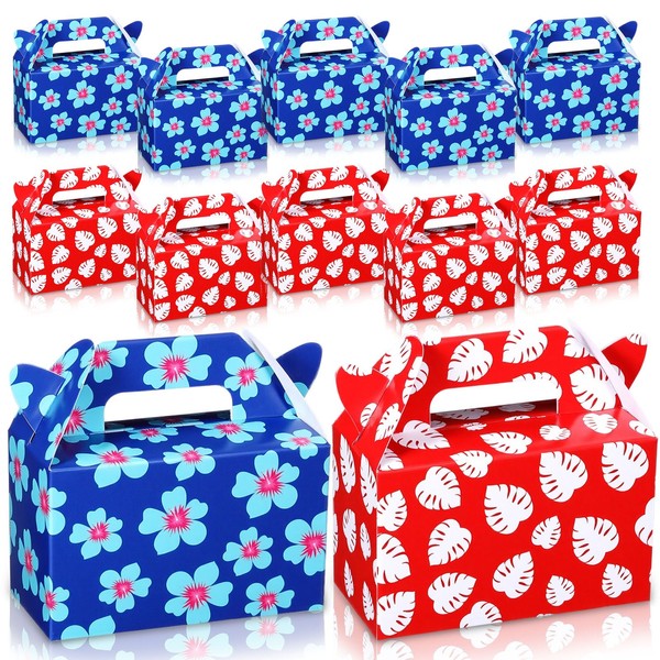 Motiskyy 12 Pcs Cartoon Red Blue Party Gift Boxes Animation