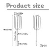 2 Pack Hand Mixer Beaters Blender Attachments, Stainless Steel Electric