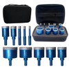 Tile Hole Saw Kit Diamond,BeQell 10pcs Diamond Core Drill Bits