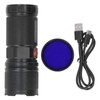 Flashlight High Brightness USB Charging Adjustable Focus Handheld Flashlight for