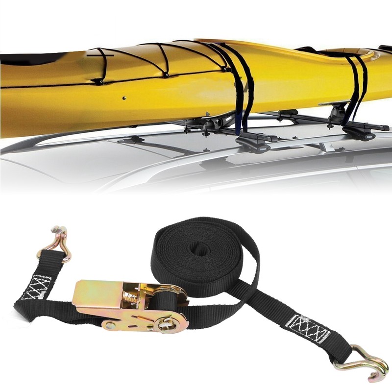 2 Set Surfboard Kayak Tie Down Straps Canoe Boat Cargos