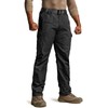 CQR Men's Tactical Pants, Water Resistant Ripstop Cargo Pants, Lightweight