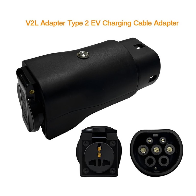 Generic V2L Adapter Type 2 EV Charging Cable Adapter Adapter