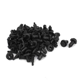sourcing map 50 Pcs 30mm x 10mm Plastic Rivets Car Push Clips