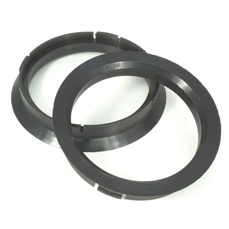 4x Centring Rings 72.5 x 63.4/72 5 to 63 4