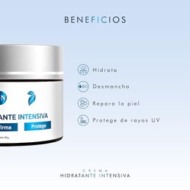 PUREZA NATUR Crema Hidratante intensiva para piel seca y mixta  Cremas faciales Hidratantes, rejuvenece, antiedad, protege la piel e hidrata 50g      