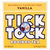 Tick Tock Rooibos Vanilla Tea, 40 Teabags (Pack of 4,