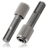 2PCS SDS Drill Bit Adapters, 6.35mm 1/4 Inch Hex Socket