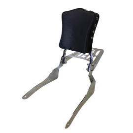 Studded - Sissy Bar Backrest & Luggage Rack for 07+ Honda Shadow Spirit VT750C2 Shaft Drive