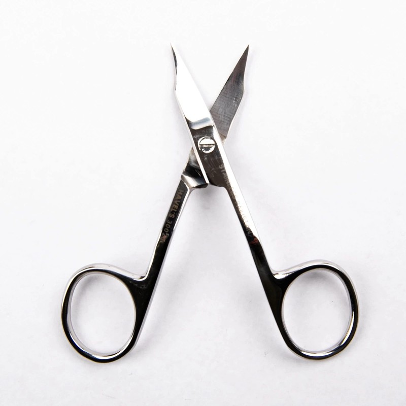 3 1/2" Double Curved Arrow Point Scissors