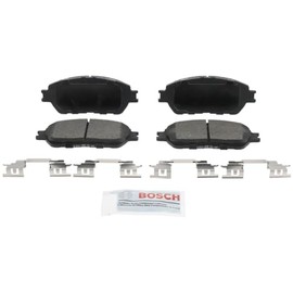 BOSCH BE906H Blue Ceramic Disc Brake Pad Set With Hardware - Compatible With Select Lexus ES300, ES330; Toyota Avalon, Camry, Sienna, Solara, Tacoma; FRONT