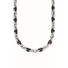 s.Oliver Stainless Steel Necklace for Men, Silver, Comes in Jewellery
