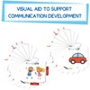37 Pcs Autism Communication Card for Speech Delay Children and
