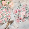 Paw Lunch Napkin Pack of 20, Gorgeous Roses, 33 x