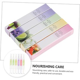 Ablandador de Cutícula en Lápiz Nutritivo para Uñas con Aceite de Extracto Vegetal, Fácil de Llevar y Paquete de 6 Unidades para Manicura en Casa Varios estilos