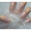 [In-store special discount]Pink Tree Tweed Winter Handmade Nail Tips -