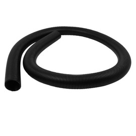 New Lon0167 Black Plastic 48mm x 54.5mm Flexible Corrugated Conduit Pipe Hose Tube 2M Long(Schwarzer Kunststoff 48 mm x 54,5 mm Flexible Wellrohr Schlauch Schlauch 2M Lan_g