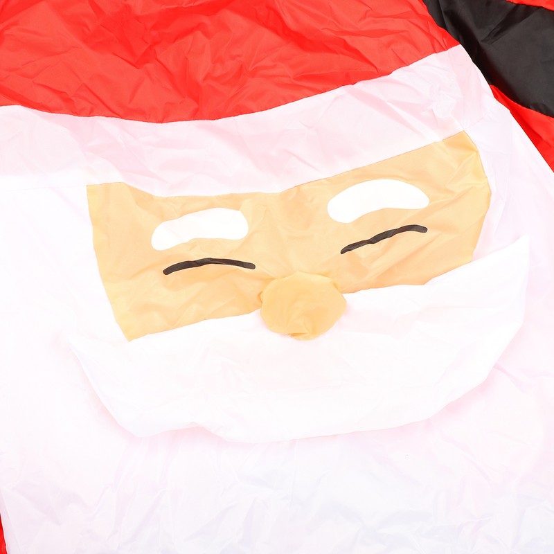4.92ft Inflatable Outdoor Santa Decoration with Built in LEDs for
