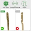 Metal Curtain Tie Backs,Ancient Green Curtain Holdbacks,2 Pieces Curtain Tie