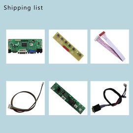 LCD Controller Board HDM I DVI VGA Audio Port 30 Pins Lvds Driver Board for 13.3 Inch LP133W2-TLAA B133WE04 V0 1280 x 800 Monitor Panel