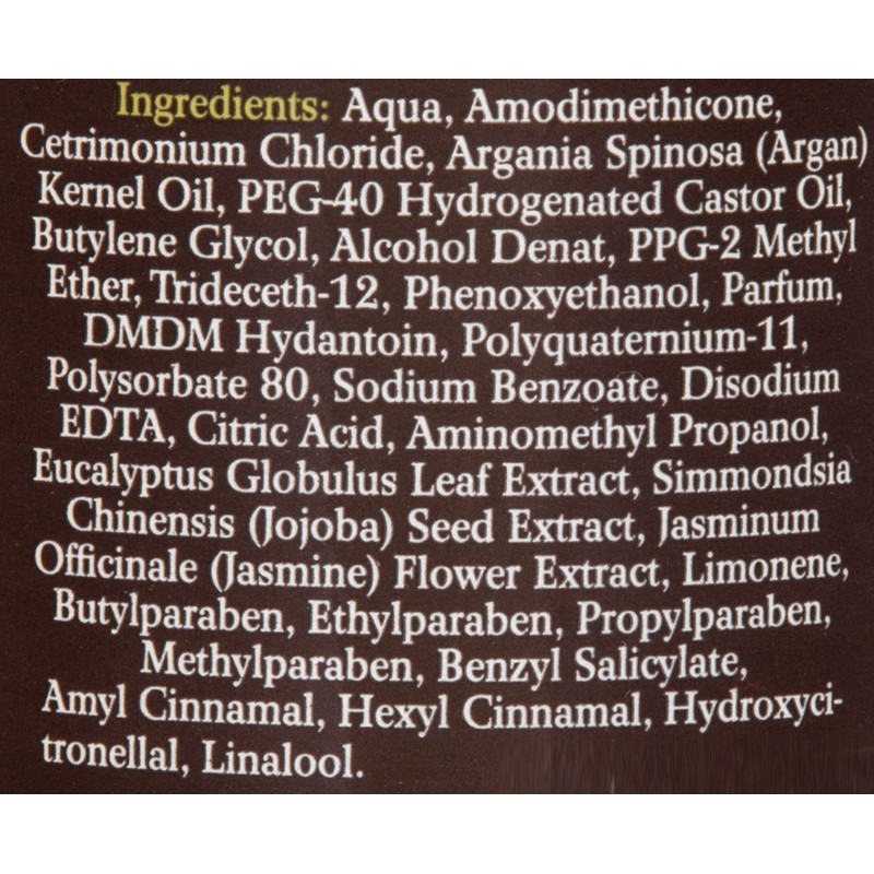 Argan Oil Heat Defence Leave in Spray with Moroccan Argan