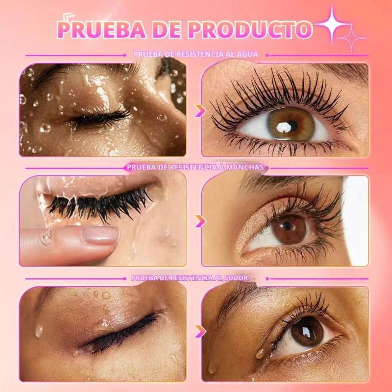 Minimeli Mascara Para Pestañas Voluminizadora Efecto Lash