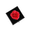 HSWYFCJY Preserved Eternal Rose, Black Bow Flower Box with Gift,