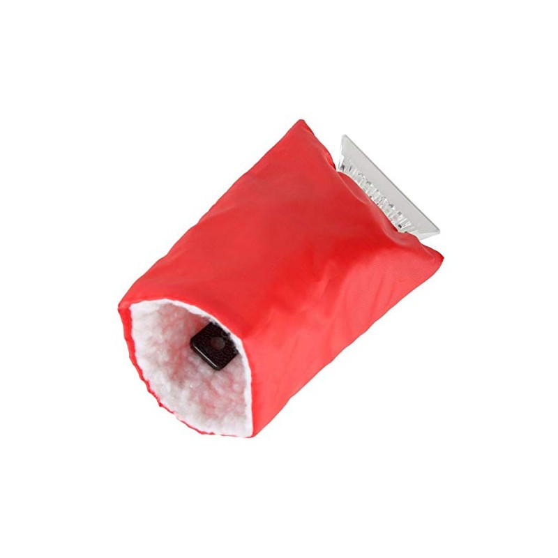 CARPOINT White Soft Padded 1723226 Ice Scraper Glove Red